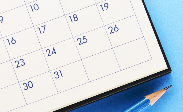 公司的營業日曆